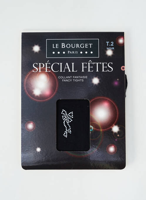 Collants noir LE BOURGET pour femme
