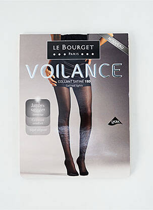 Collants bas/collant noir LE BOURGET femme