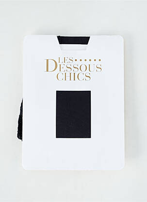 Bas noir LE BOURGET pour femme