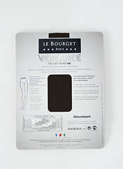 Collants marron LE BOURGET pour femme seconde vue