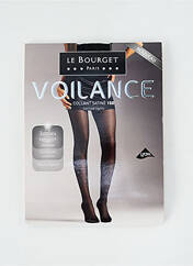 Collants noir LE BOURGET pour femme seconde vue