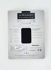 Collants noir LE BOURGET pour femme seconde vue