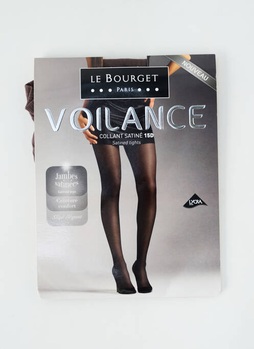 Collants bas/collant gris LE BOURGET femme