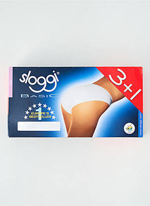 Culotte blanc SLOGGI pour femme