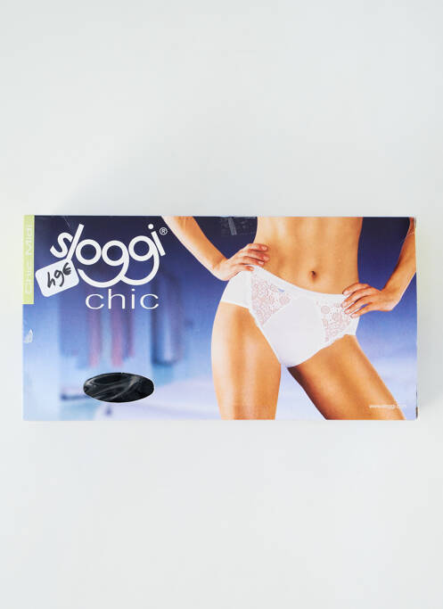 Culotte noir SLOGGI pour femme