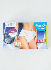 Culotte blanc SLOGGI pour femme seconde vue