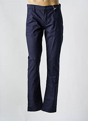 Pantalon chino tissage popeline taille normale bleu LEE COOPER homme