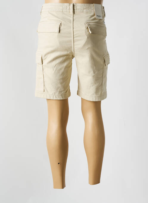 Bermuda beige PEPE JEANS pour homme