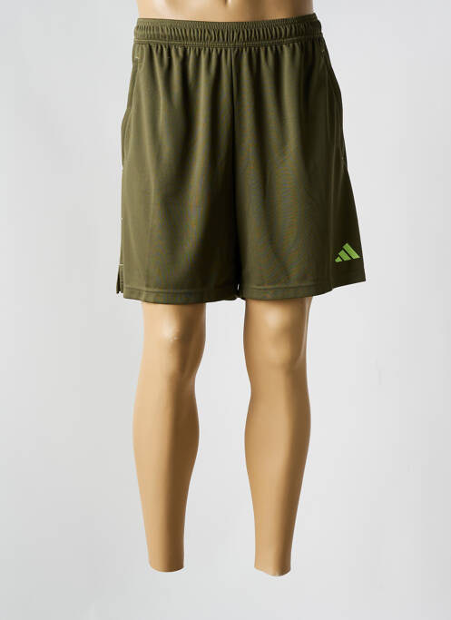 Short vert ADIDAS pour homme
