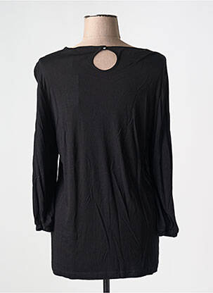 Top stretch manches longues noir KATMAI femme