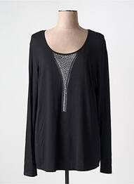 T-shirt manches longues manches longues noir PERSONA femme