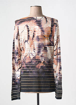 Pull coupe cintrée manches longues orange GERRY WEBER femme