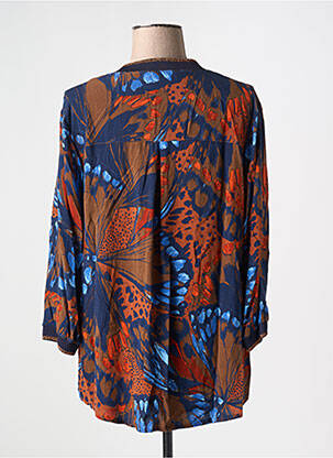 Blouse manches 3/4 manches 3/4 marron BETTY BARCLAY femme