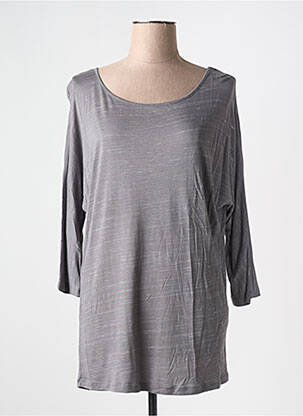 Tunique manches longues manches longues gris STREET ONE femme