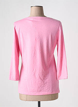 T-shirt manches 3/4 manches 3/4 rose BETTY BARCLAY femme