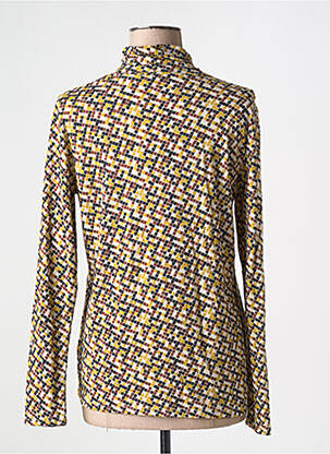 Sous-pull imprimé fantaisie manches longues jaune BETTY BARCLAY femme