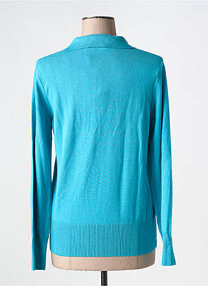 Pull stretch manches longues bleu RABE femme