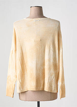 Pull col v manches longues beige HUMILITY femme