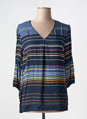 Blouse manches 3/4 manches 3/4 bleu BETTY BARCLAY femme