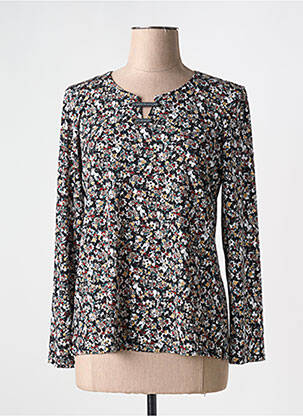 T-shirt manches longues manches longues noir GEVANA femme