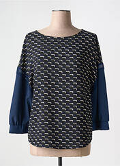 Blouse bleu LA FEE MARABOUTEE pour femme seconde vue