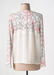 Gilet manches longues rose DANEVA pour femme seconde vue