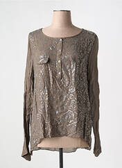 Top marron LA FEE MARABOUTEE pour femme seconde vue