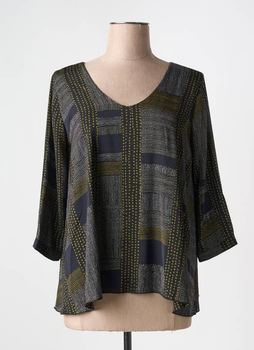 Blouse noir LA FEE MARABOUTEE pour femme