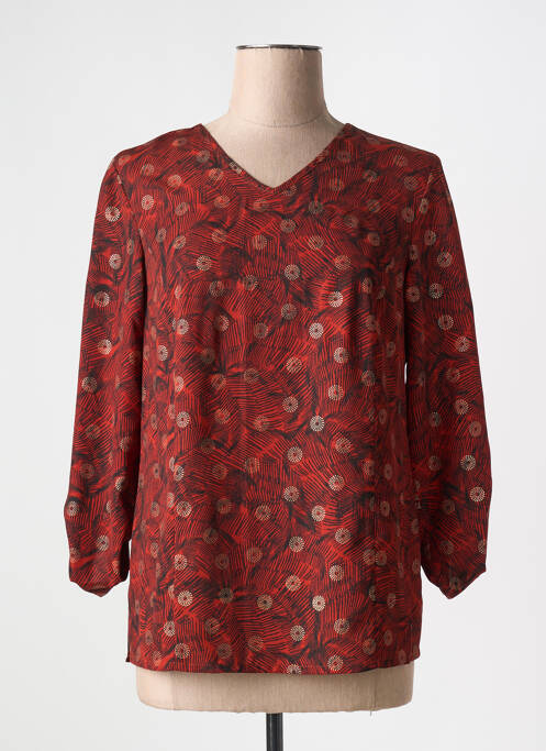 Blouse orange GEVANA pour femme