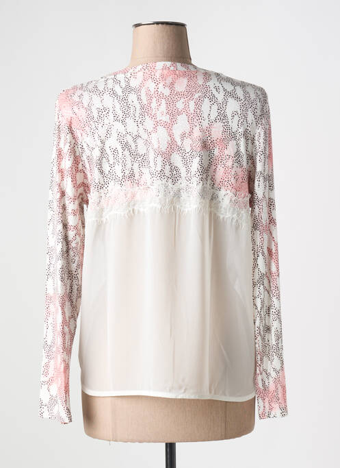 Gilet manches longues rose DANEVA pour femme