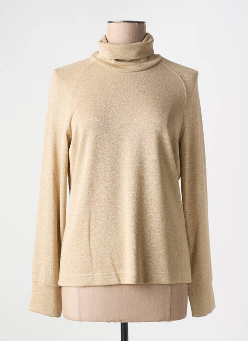 Pull col roulé or SIGNE NATURE pour femme
