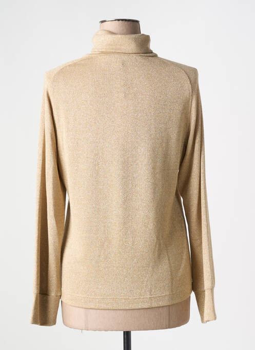 Pull col roulé or SIGNE NATURE pour femme
