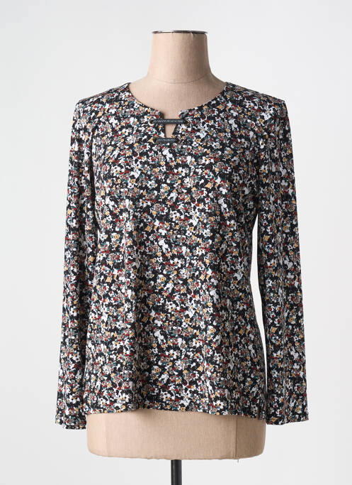 T-shirt noir GEVANA pour femme