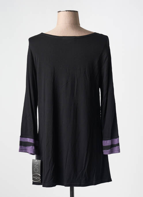 T-shirt noir ONE O ONE pour femme