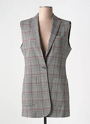 Gilet sans manche doublure gris LIU JO femme
