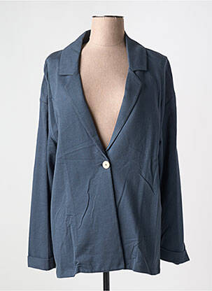 Blazer poches bleu MUS & BOMBON femme