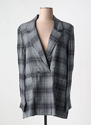 Blazer poches gris MUS & BOMBON femme