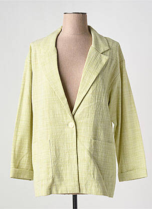 Blazer poches vert MUS & BOMBON femme