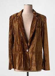 Blazer poches marron FIVE femme