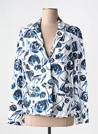 Blazer poches bleu AGATHE & LOUISE femme