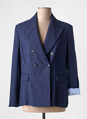 Blazer poches bleu FIVE femme