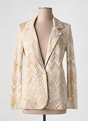 Blazer beige SIGNE NATURE pour femme