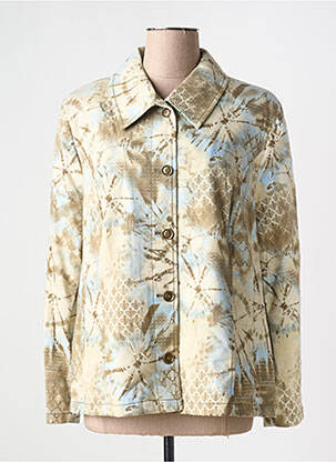 Veste casual beige HUCKE WOMAN pour femme