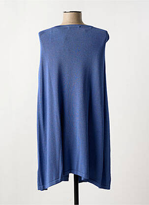 Poncho bleu COP COPINE femme