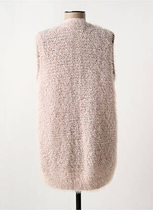 Gilet sans manche coupe droite rose BETTY BARCLAY femme