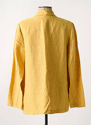 Blazer coupe cintrée jaune LA FEE MARABOUTEE femme