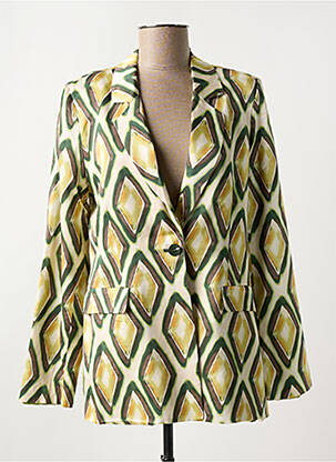 Blazer coupe cintrée vert SURKANA femme