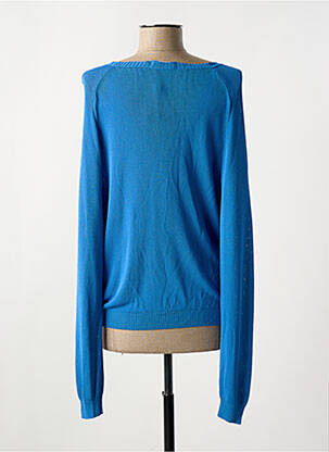 Gilet manches longues coupe cintrée bleu COP COPINE femme