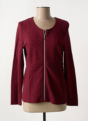 Veste casual col rond rouge GERRY WEBER femme