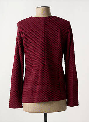 Veste casual col rond rouge GERRY WEBER femme